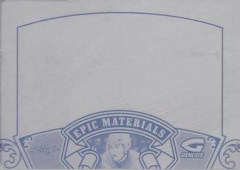 2016 Leaf Genesis - Epic Materials Patch Printing Plates Black #EMP-CB1 Connor Bunnaman Front