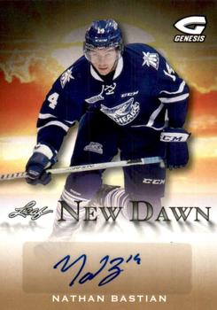 2016 Leaf Genesis - New Dawn Autographs #ND-NB1 Nathan Bastian Front