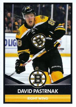2016-17 Panini NHL Sticker Collection #23 David Pastrnak Front