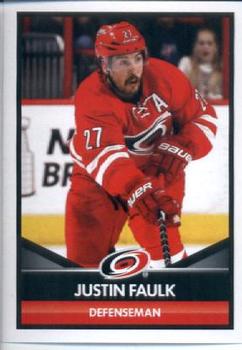 2016-17 Panini NHL Sticker Collection #44 Justin Faulk Front