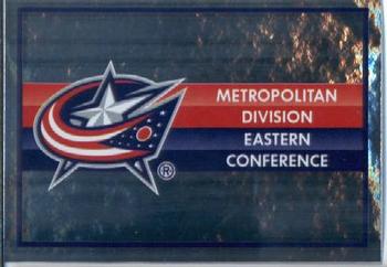 2016-17 Panini NHL Sticker Collection #54 Columbus Blue Jackets Logo Front