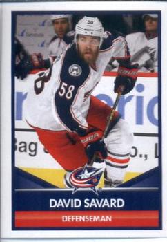 2016-17 Panini NHL Sticker Collection #60 David Savard Front
