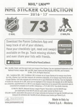 2016-17 Panini NHL Sticker Collection #73 Mike Green Back