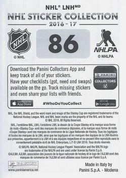 2016-17 Panini NHL Sticker Collection #86 Aaron Ekblad Back