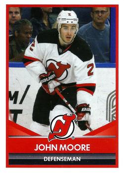 2016-17 Panini NHL Sticker Collection #116 John Moore Front