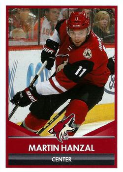 2016-17 Panini NHL Sticker Collection #255 Martin Hanzal Front