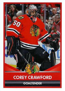 2016-17 Panini NHL Sticker Collection #276 Corey Crawford Front