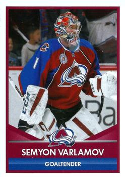 2016-17 Panini NHL Sticker Collection #290 Semyon Varlamov Front