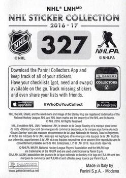 2016-17 Panini NHL Sticker Collection #327 Leon Draisaitl Back