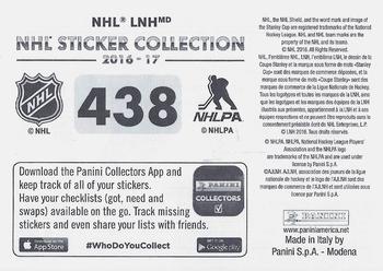 2016-17 Panini NHL Sticker Collection #438 Photo 3 - Stadium Series Minnesota Back