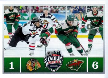 2016-17 Panini NHL Sticker Collection #438 Photo 3 - Stadium Series Minnesota Front