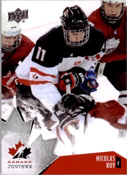 2015 Upper Deck Team Canada Juniors #12 Nicolas Roy Front