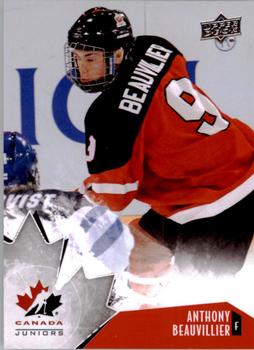 2015 Upper Deck Team Canada Juniors #16 Anthony Beauvillier Front