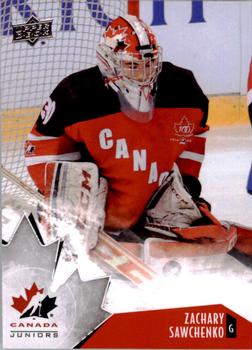 2015 Upper Deck Team Canada Juniors #18 Zachary Sawchenko Front