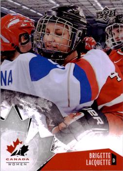2015 Upper Deck Team Canada Juniors #59 Brigette Lacquette Front