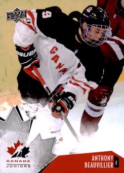 2015 Upper Deck Team Canada Juniors #74 Anthony Beauvillier Front