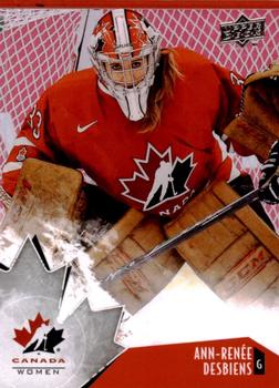 2015 Upper Deck Team Canada Juniors #99 Ann-Renee Desbiens Front