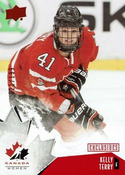 2015 Upper Deck Team Canada Juniors - Base - Exclusives #67 Kelly Terry Front