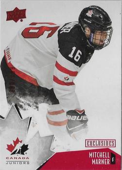 2015 Upper Deck Team Canada Juniors - Base - Exclusives #76 Mitch Marner Front