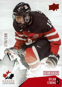 2015 Upper Deck Team Canada Juniors - Base - Exclusives #91 Dylan Strome Front