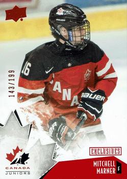 2015 Upper Deck Team Canada Juniors - Base - Exclusives #92 Mitch Marner Front