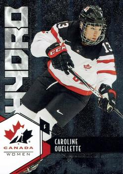 2015 Upper Deck Team Canada Juniors - Hydro #H-46 Caroline Ouellette Front