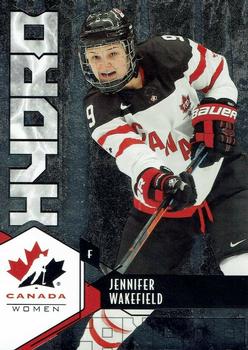 2015 Upper Deck Team Canada Juniors - Hydro #H-50 Jennifer Wakefield Front