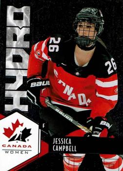 2015 Upper Deck Team Canada Juniors - Hydro #H-55 Jessica Campbell Front