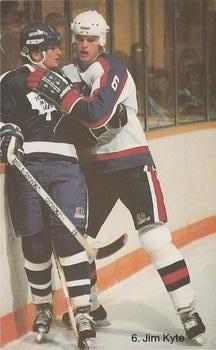 1983-84 Winnipeg Jets #NNO Jim Kyte Front