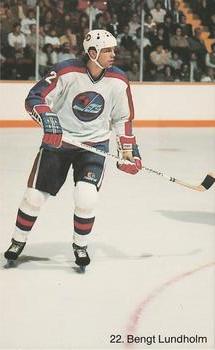 1983-84 Winnipeg Jets #NNO Bengt Lundholm Front