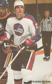 1983-84 Winnipeg Jets #NNO Andrew McBain Front