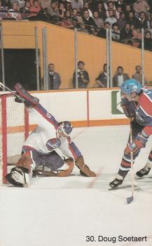 1983-84 Winnipeg Jets #NNO Doug Soetaert Front