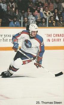 1983-84 Winnipeg Jets #NNO Thomas Steen Front