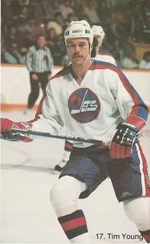 1983-84 Winnipeg Jets #NNO Tim Young Front