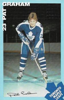 1983-84 Toronto Maple Leafs Postcards #NNO Pat Graham Front
