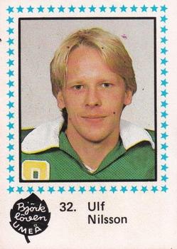 1983-84 Semic Elitserien (Swedish) #32 Ulf Nilsson Front