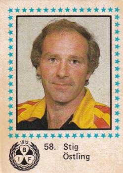 1983-84 Semic Elitserien (Swedish) #58 Stig Ostling Front