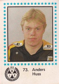 1983-84 Semic Elitserien (Swedish) #73 Anders Huss Front
