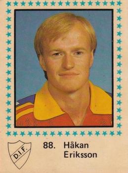 1983-84 Semic Elitserien (Swedish) #88 Hakan Eriksson Front