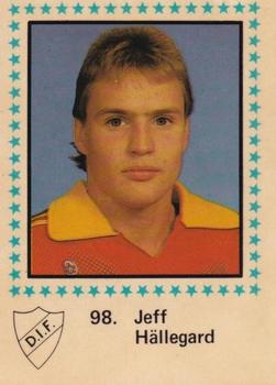 1983-84 Semic Elitserien (Swedish) #98 Jeff Hallegard Front