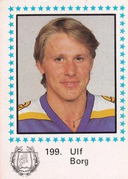 1983-84 Semic Elitserien (Swedish) #199 Ulf Borg Front