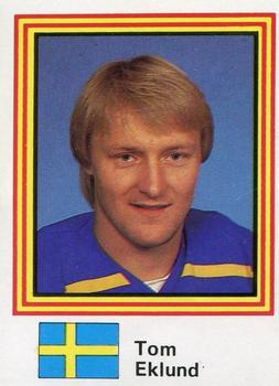 1983 Semic Hockey VM (Swedish) #25 Thom Eklund Front