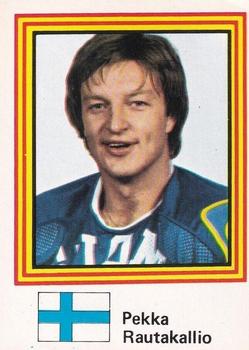 1983 Semic Hockey VM (Swedish) #29 Pekka Rautakallio Front