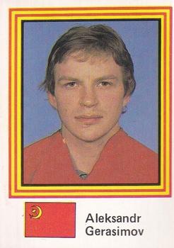 1983 Semic Hockey VM (Swedish) #72 Alexander Gerasimov Front