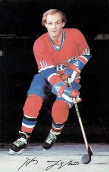 1984-85 Montreal Canadiens Postcards #NNO Guy Lafleur Front