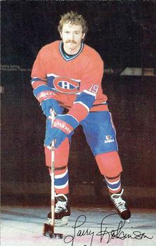 1984-85 Montreal Canadiens Postcards #NNO Larry Robinson Front