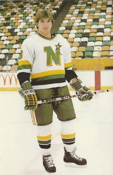 1984-85 Minnesota North Stars Postcards #NNO Brian Lawton Front
