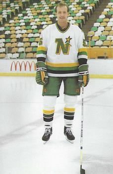 1984-85 Minnesota North Stars Postcards #NNO Brad Maxwell Front