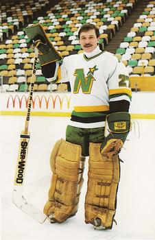 1984-85 Minnesota North Stars Postcards #NNO Gilles Meloche Front