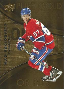 2016-17 Upper Deck Tim Hortons - Pure Gold #PG-10 Max Pacioretty Front